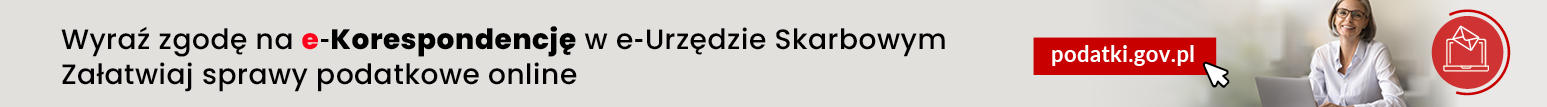 Wyraź zgodę na e-Korespondencję w e-Urzędzie Skarbowym. Załatwiaj sprawy podatkowe online. Podatki.gov.pl