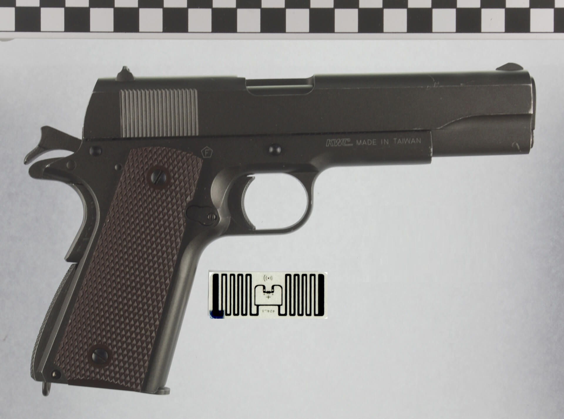 Gun described as forensic evidence