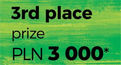 3rd place prize PLN 3,000*