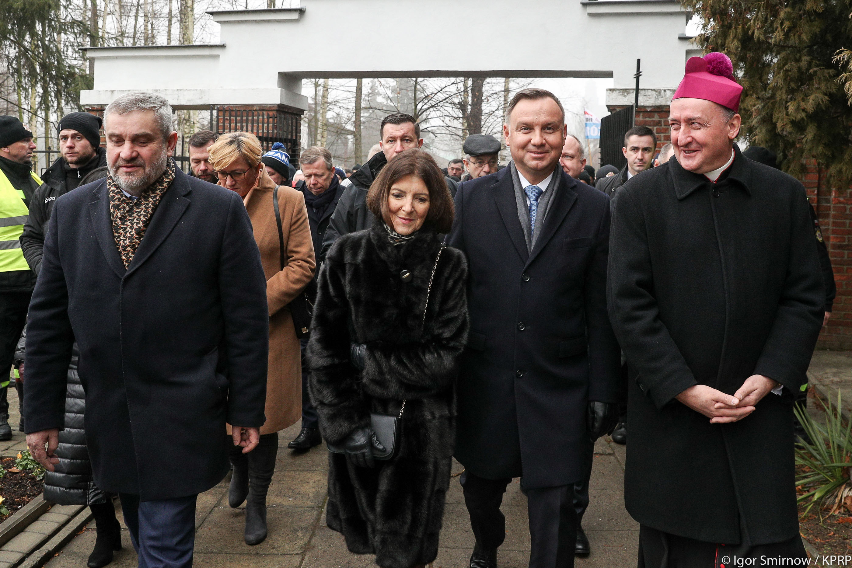 Prezydent RP Andrzej Duda i min. J. K. Ardanowski podczas obchodów 146 rocznicy urodzin Wincentego Witosa