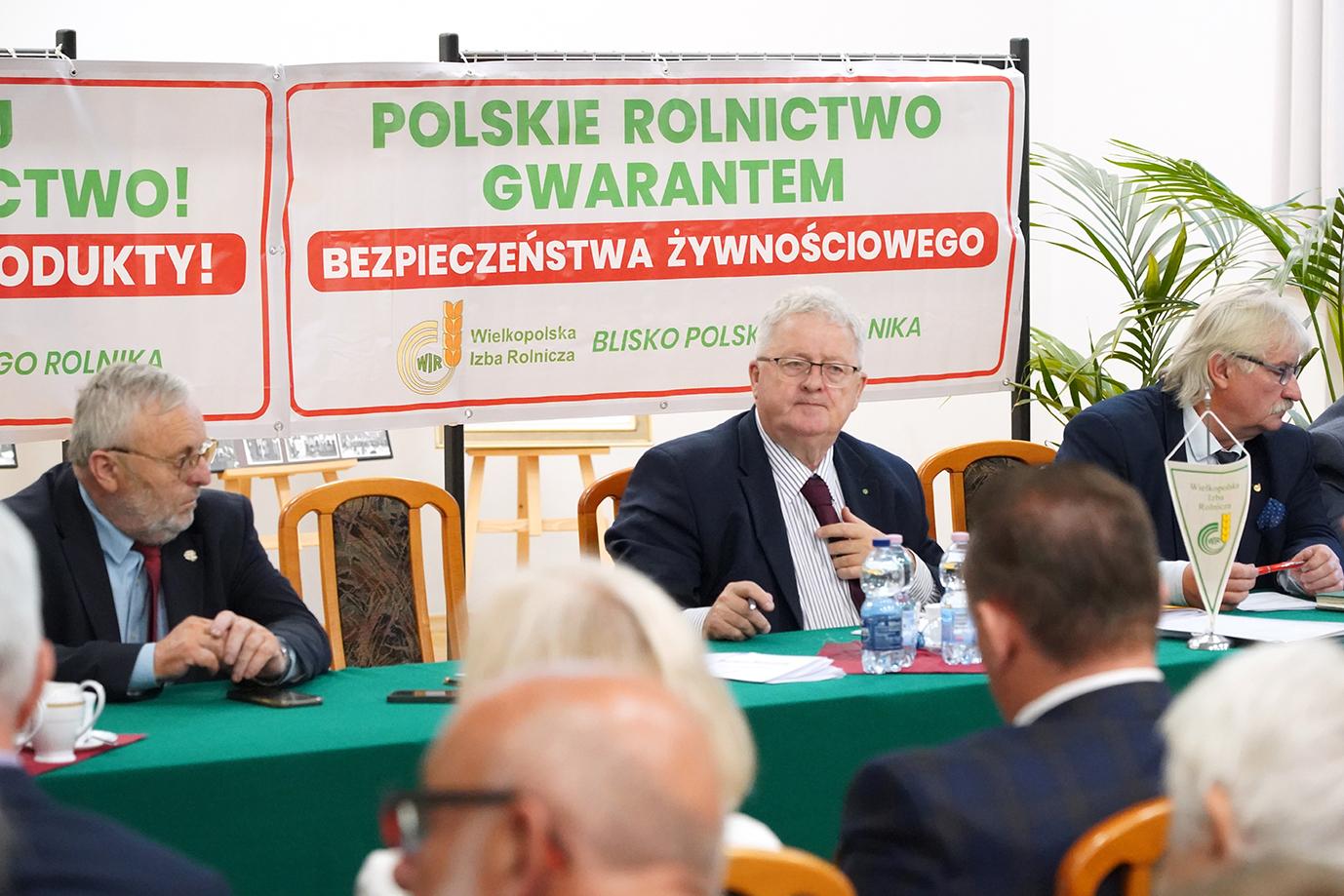 Minister Czesław Siekierski podczas debaty (fot. MRiRW)