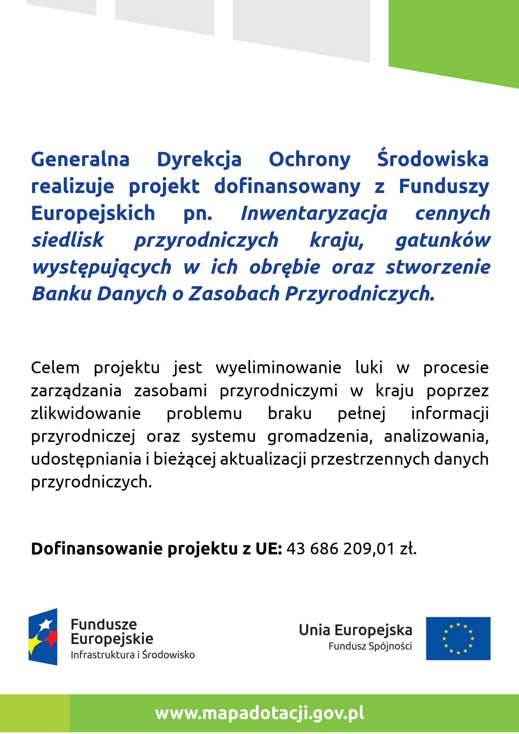 O Projekcie Bank Danych - Regionalna Dyrekcja Ochrony Środowiska W ...