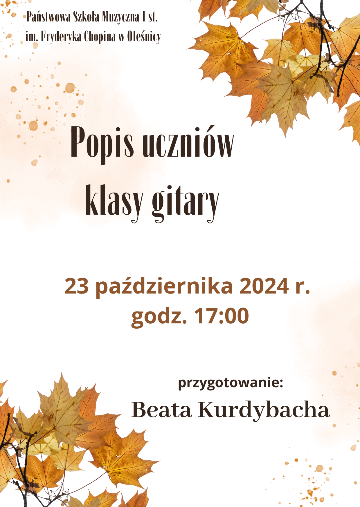 popis klasy gitary