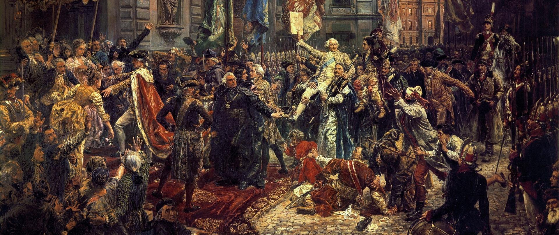 Constitution of 3 May – painting by Jan Matejko (1838–1893)
