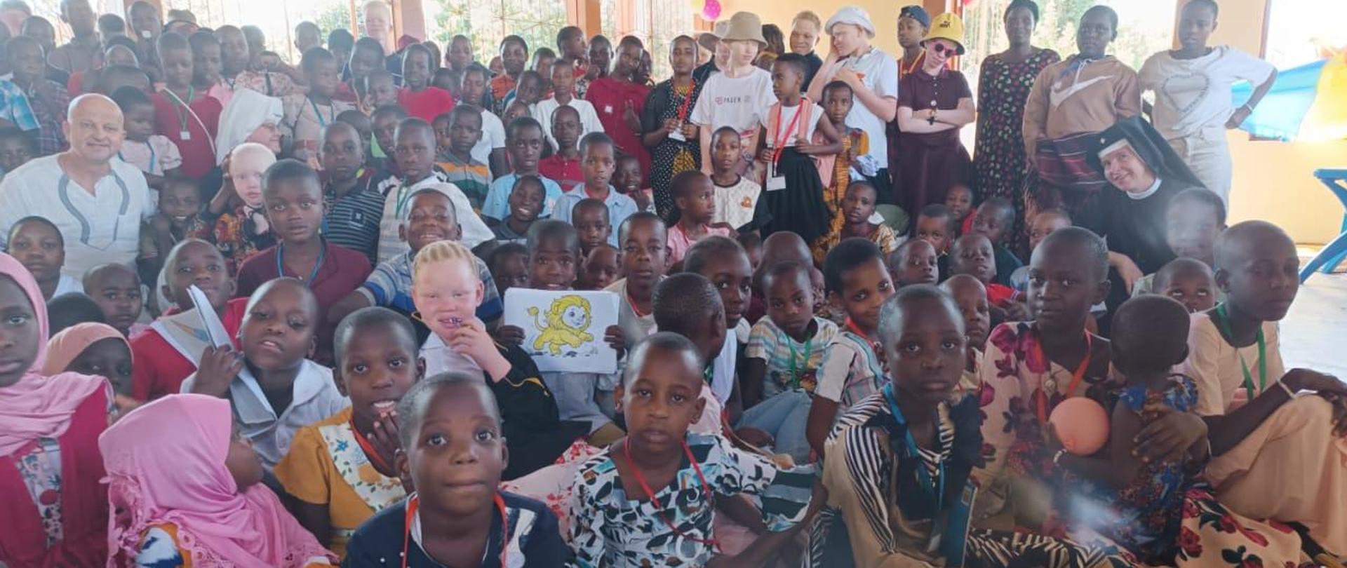 International Albinism Awareness Day - all-day workshop and recreational meeting for 160 children and youth from the neighborhood