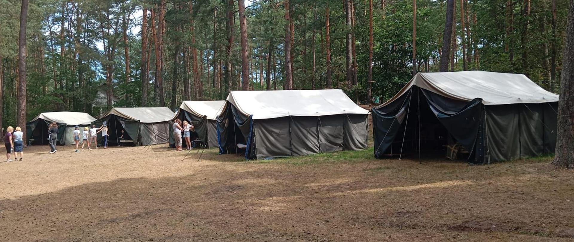 obóz harcerski