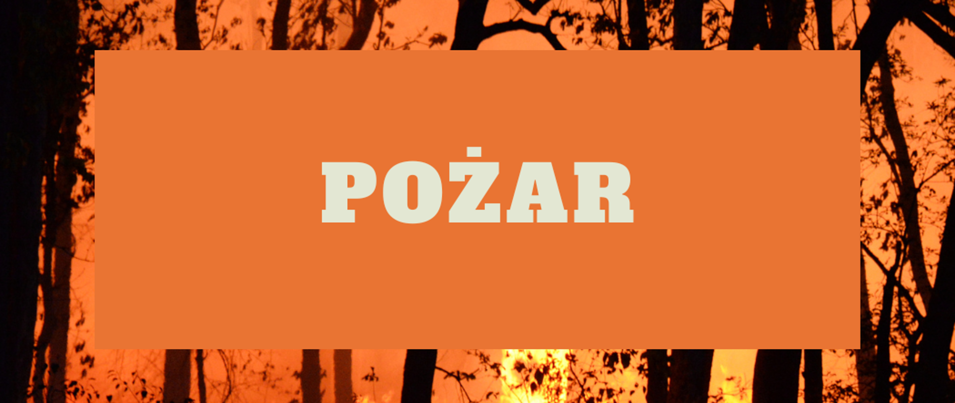 Pożar