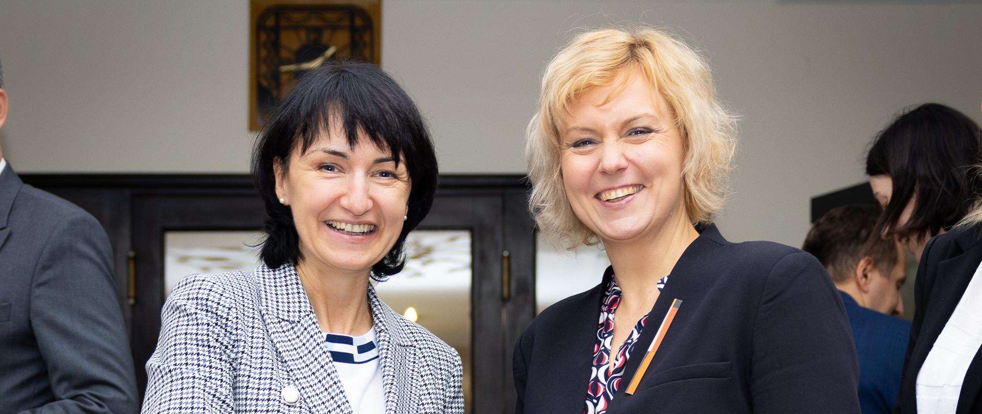 Deputy Minister Henryka Mościcka-Dendys met with Kerli Veski, Undersecretary for Legal and Consular Affairs at the Ministry of Foreign Affairs of the Republic of Estonia.