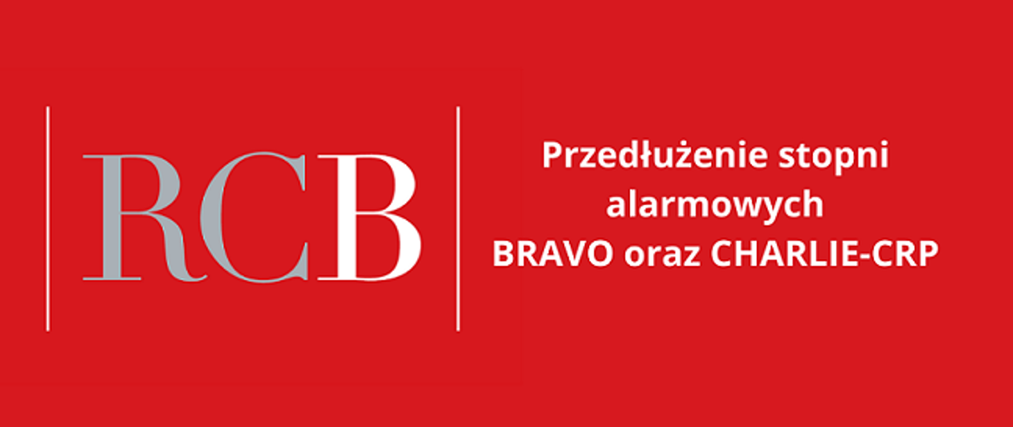 Przedłużenie obowiązywania stopni alarmowych