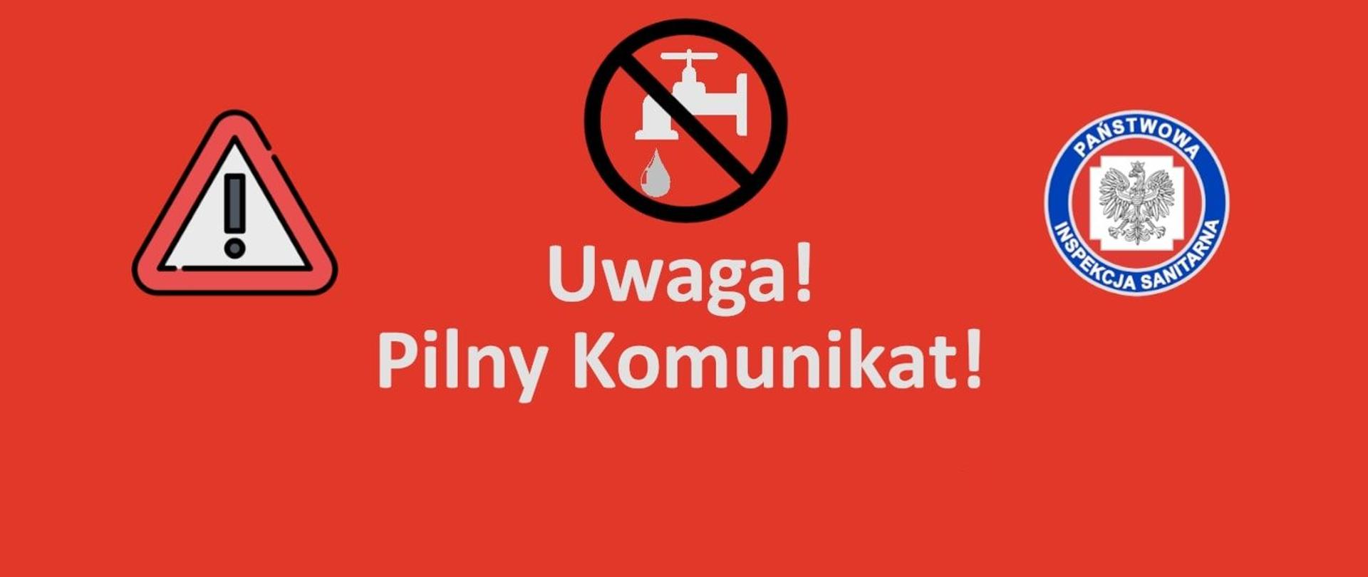 pilny komunikat