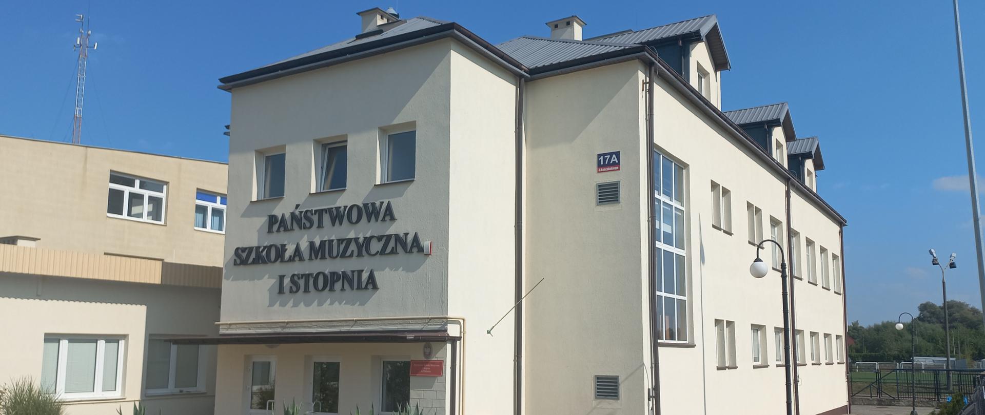 Budynek Państwowej Szkoły Muzycznej I stopnia w Pułtusku