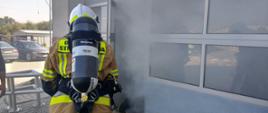 Szkolenie podstawowe strażaków ratowników OSP – zajęcia z taktyki zwalczania pożarów wewnętrznych i zewnętrznych
