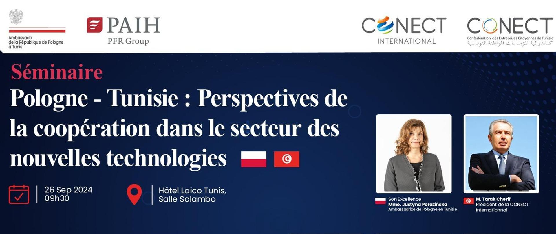 Séminaire Pologne Tunisie 26 septembre 2024