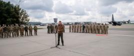 Polish troops return from Afghanistan