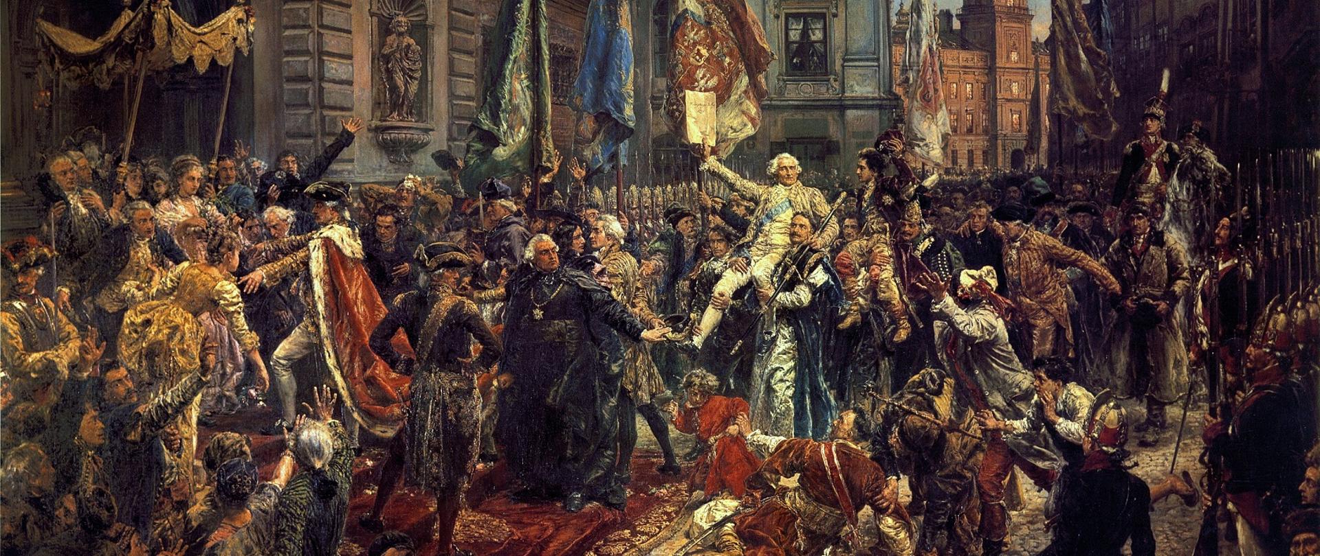 Constitution of 3 May – painting by Jan Matejko (1838–1893)