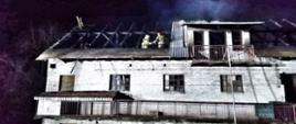 Pożar budynku gospodarczego w miejscowości Szczekarzów