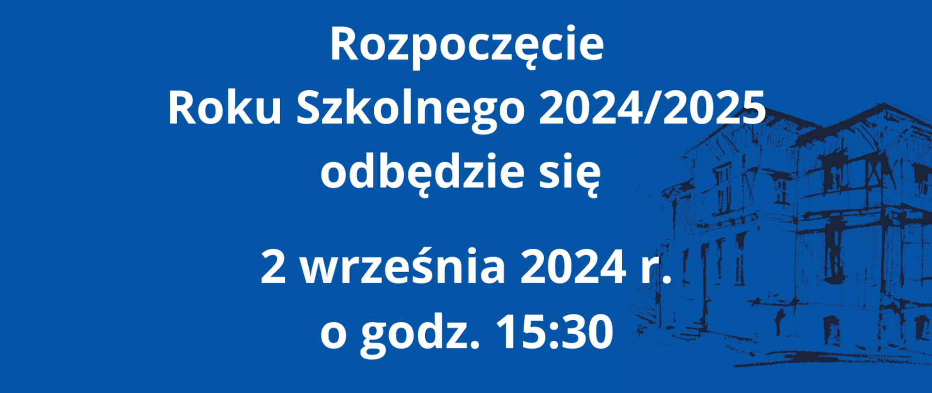 Rozpoczęcie roku szkolnego