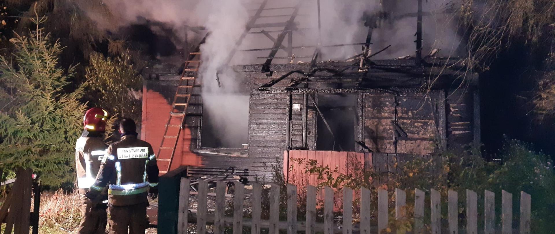 Pożar budynku mieszkalnego w Błotnicy