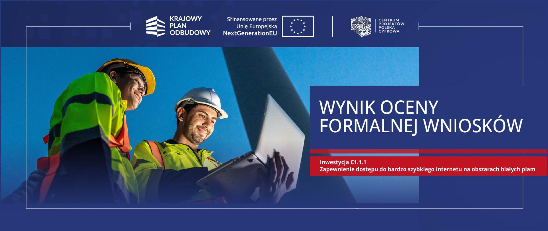 Wyniki oceny formalnej wniosków_KPO-111