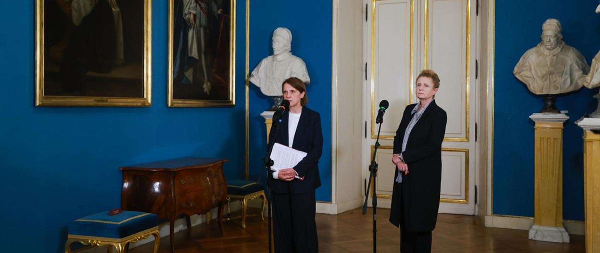 Briefing prasowy dot. Zamku Królewskiego w Warszawie, fot. Danuta Matloch/MKiDN