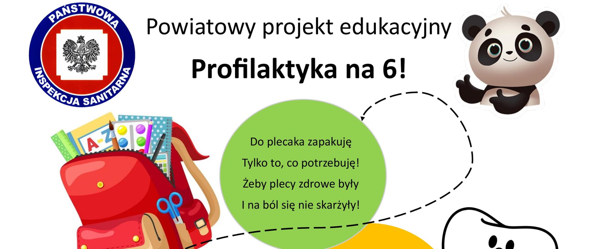 Plakat Profilaktyka na 6