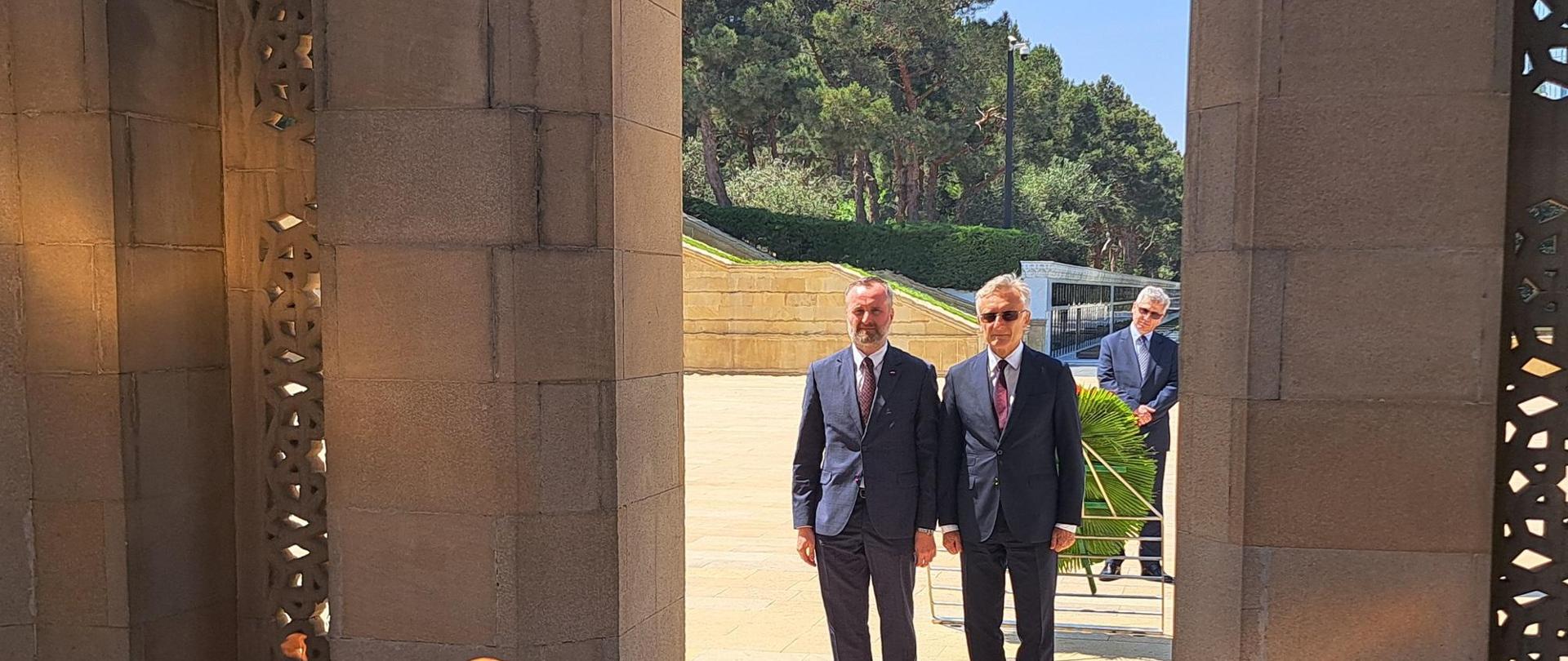 Deputy Minister Marek Prawda visits Baku