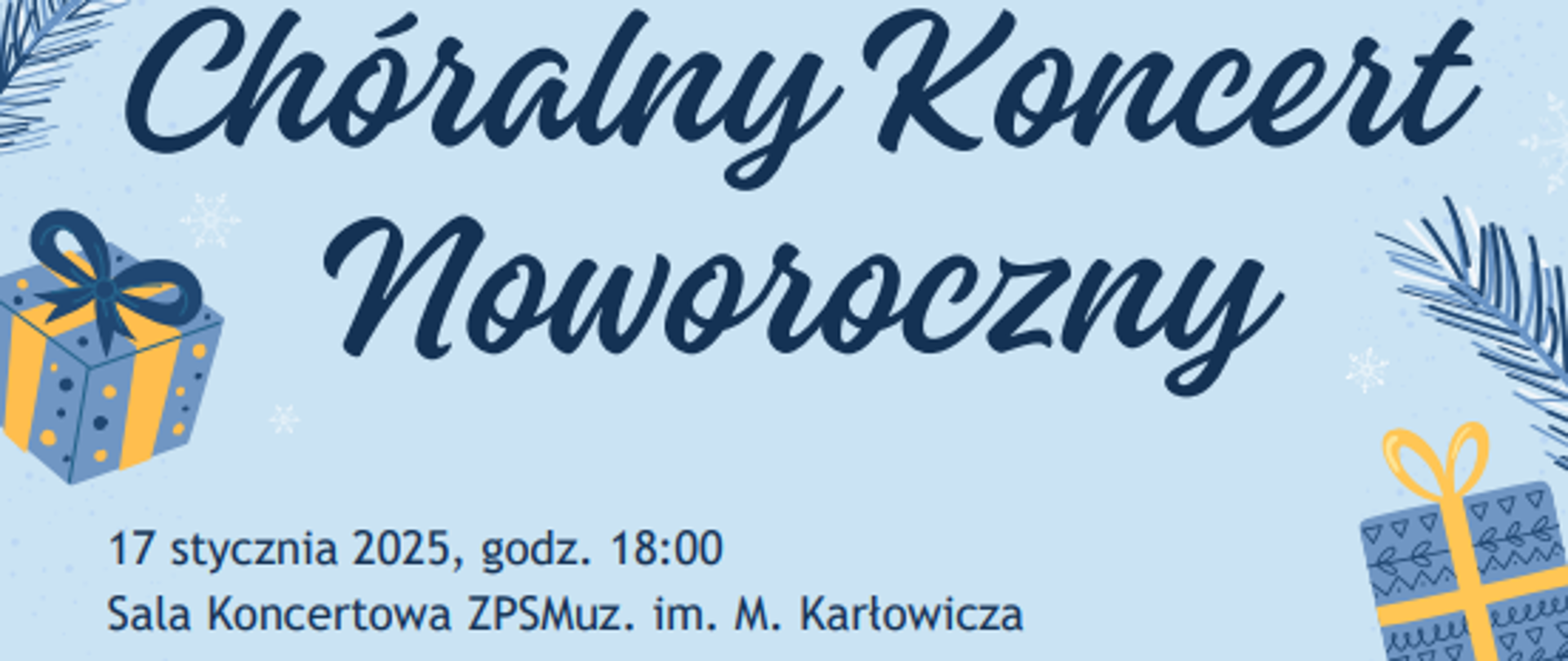 Chóralny koncert noworoczny