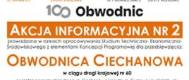 obw. Ciechanowa - II akcja informacyjna - plakat