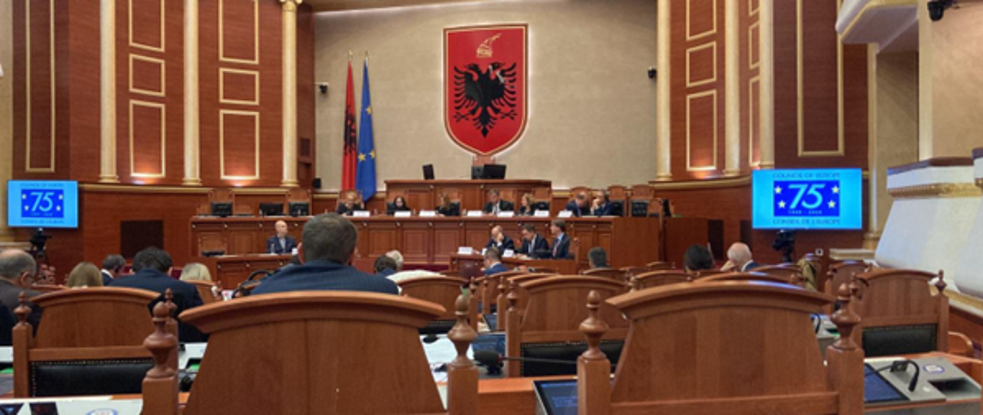 Minister Adam Bodnar in Tirana at the Meeting of the Monitoring Committee of the Parliamentary Assembly of the Council of Europe