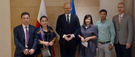 spotkanie Podsekretarza Stanu w MSZ z dziennikarzami z Uzbekistanu