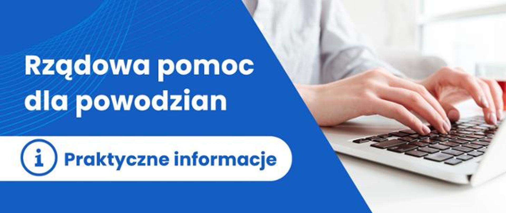 Rządowa Pomoc Dla Powodzian baner