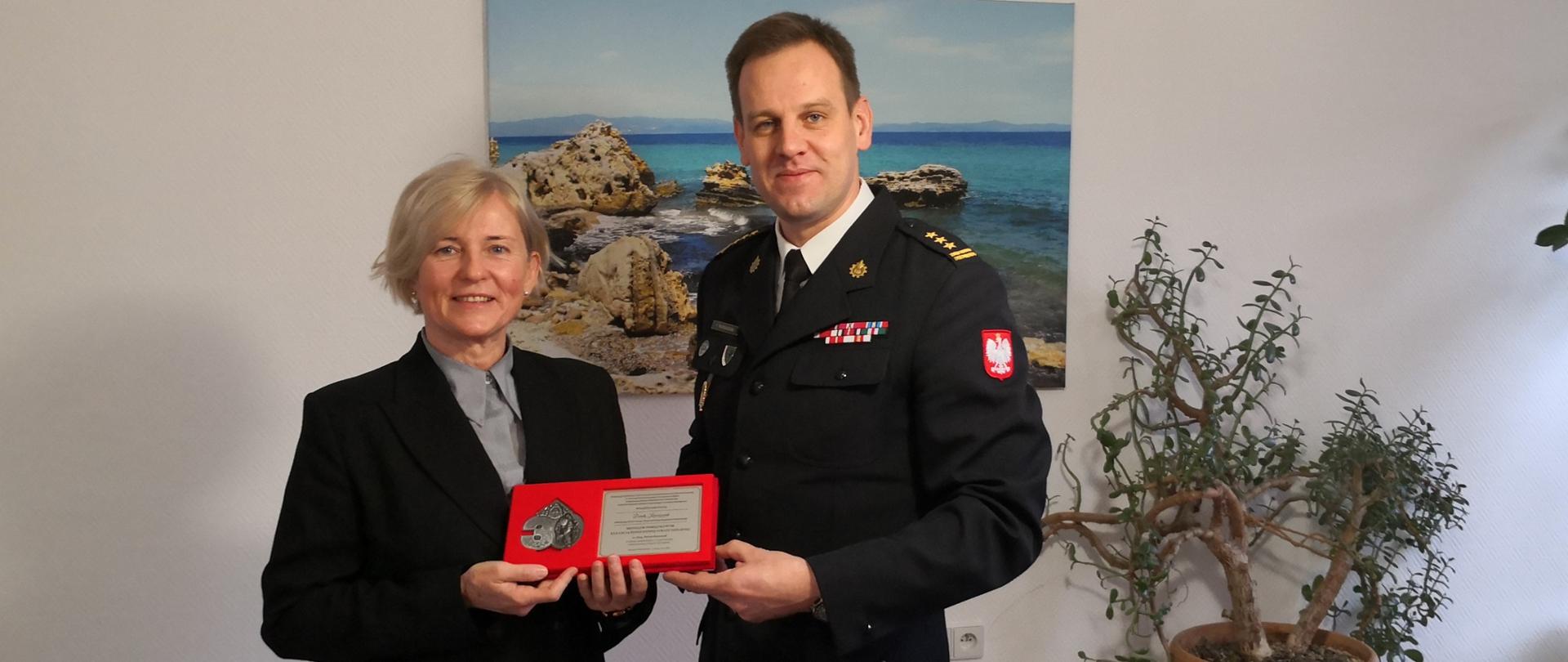 Medal dla LPWIS za współpracę na rzecz rozwoju Państwowej Straży Pożarnej 