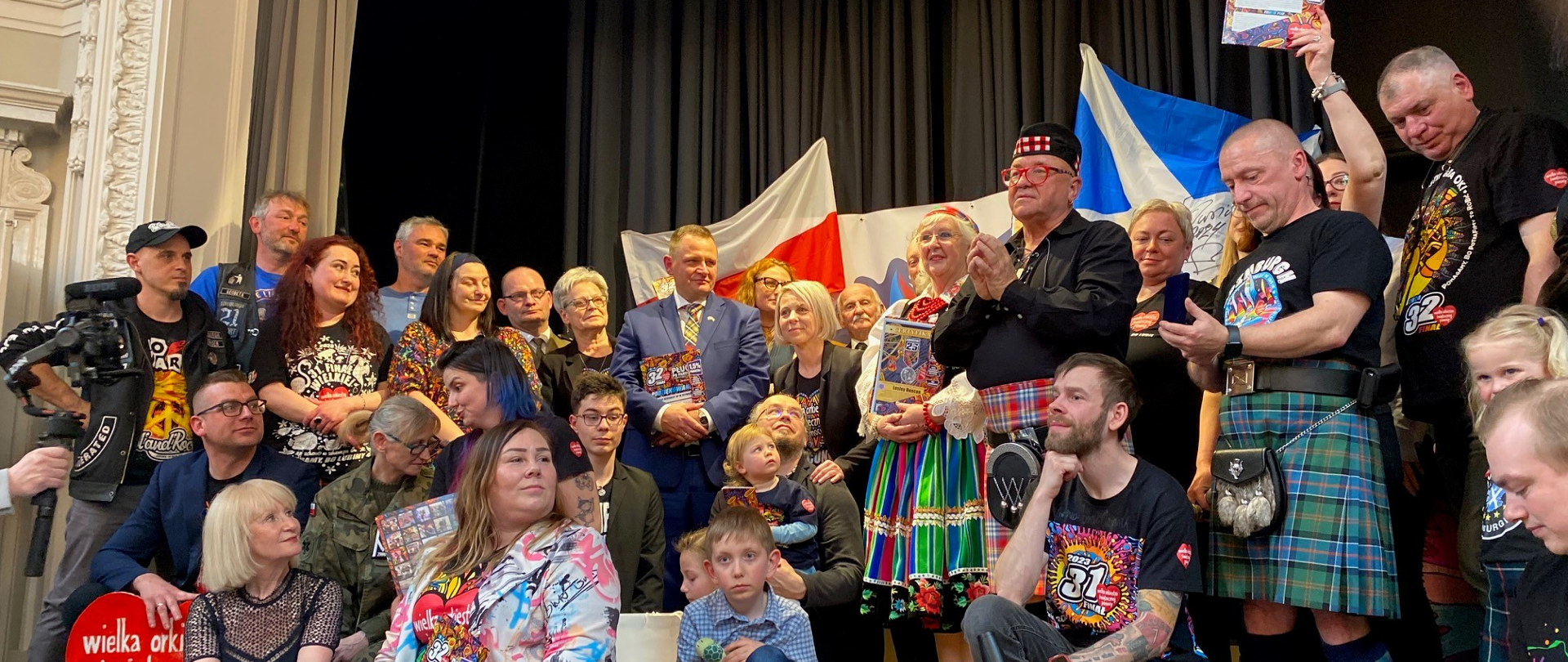 Jurek Owsiak visits Scotland