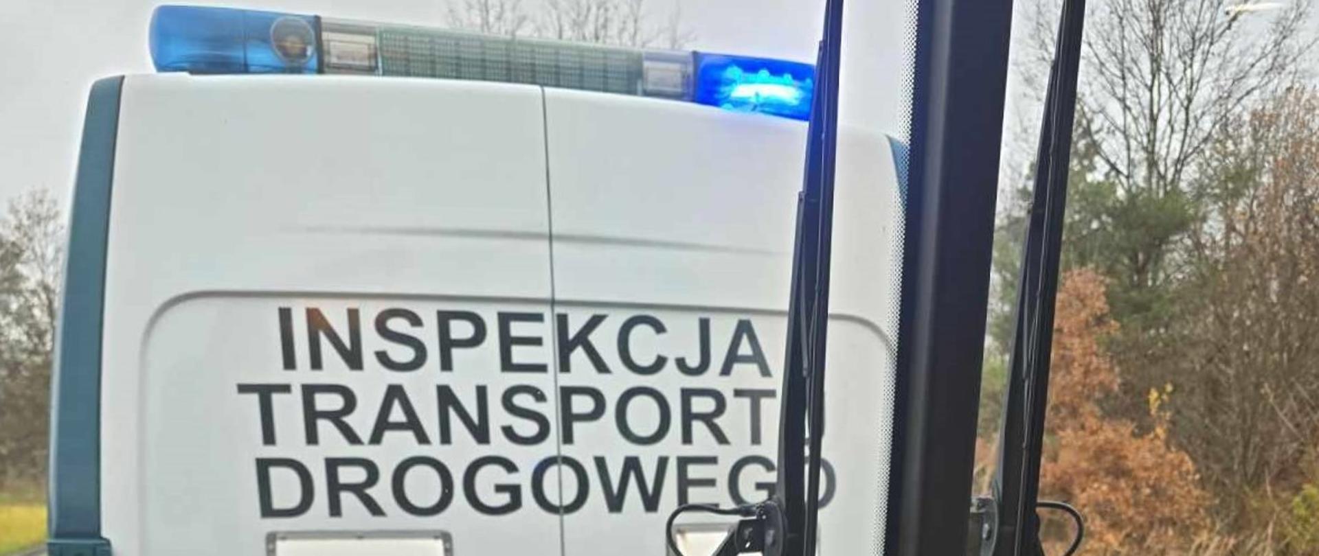 Radiowóz Inspekcji Transportu Drogowego