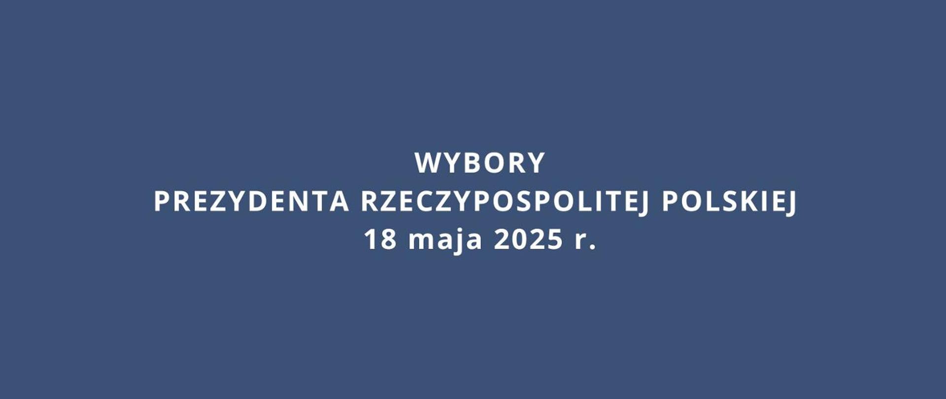 Wybory PRP 2025