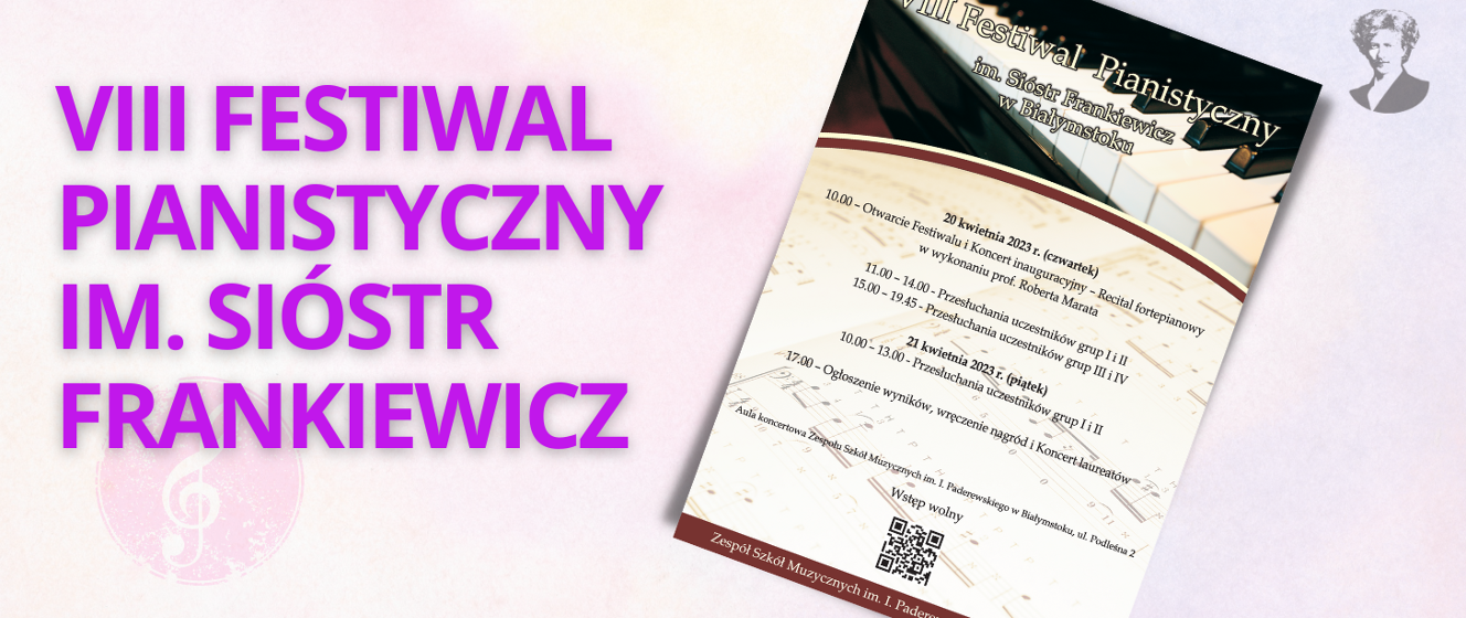 VIII Festiwal Pianistyczny Im. Sióstr Frankiewicz - Zespół Szkół ...