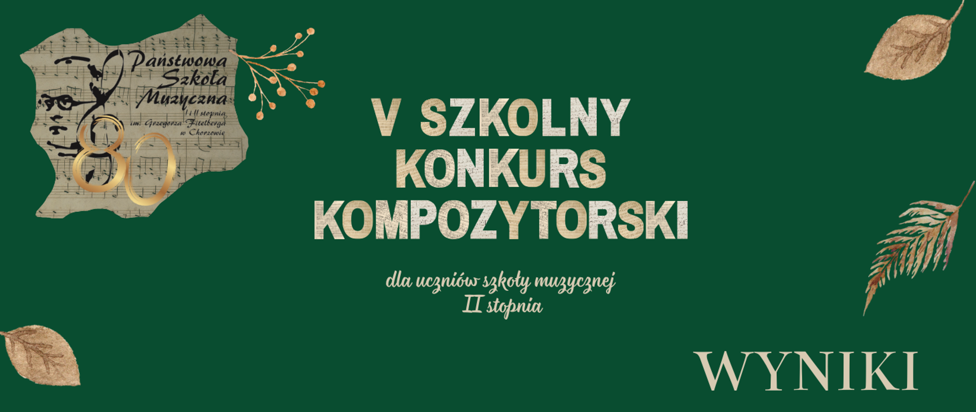 V Szkolny konkurs kompozytorski - wyniki