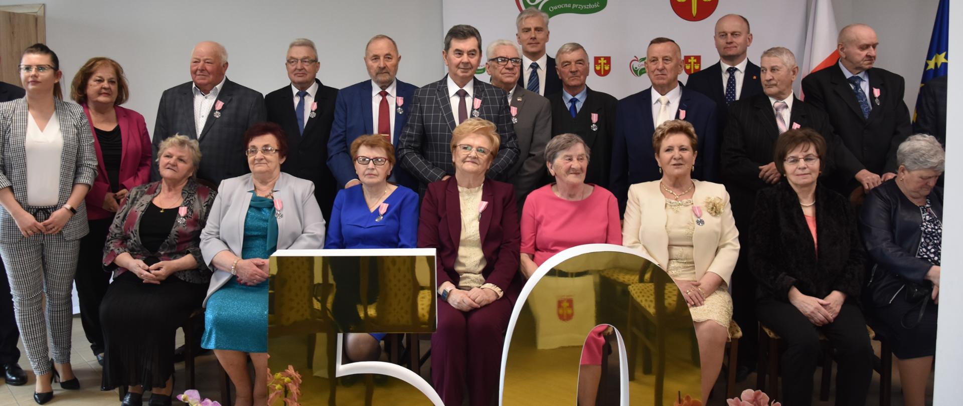 Region radomski: 50-lecie pożycia małżeńskiego świętowano w Gminie Pniewy