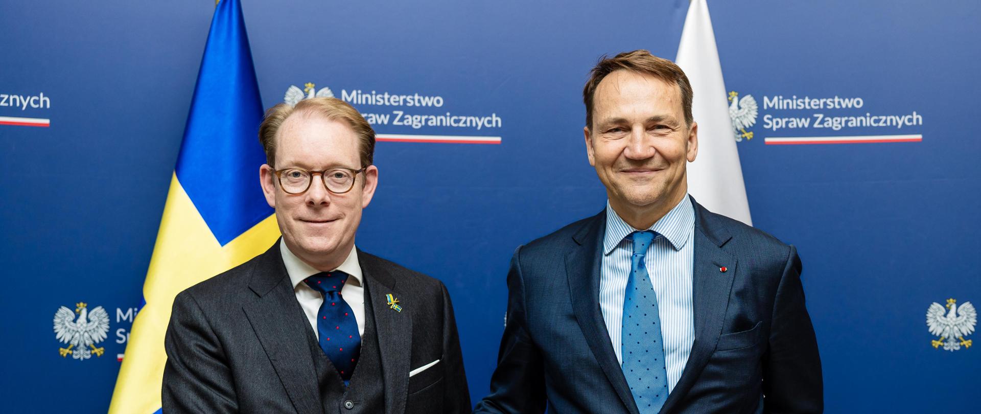 Minister Radosław Sikorski meets Sweden’s Foreign Minister Tobias Billström