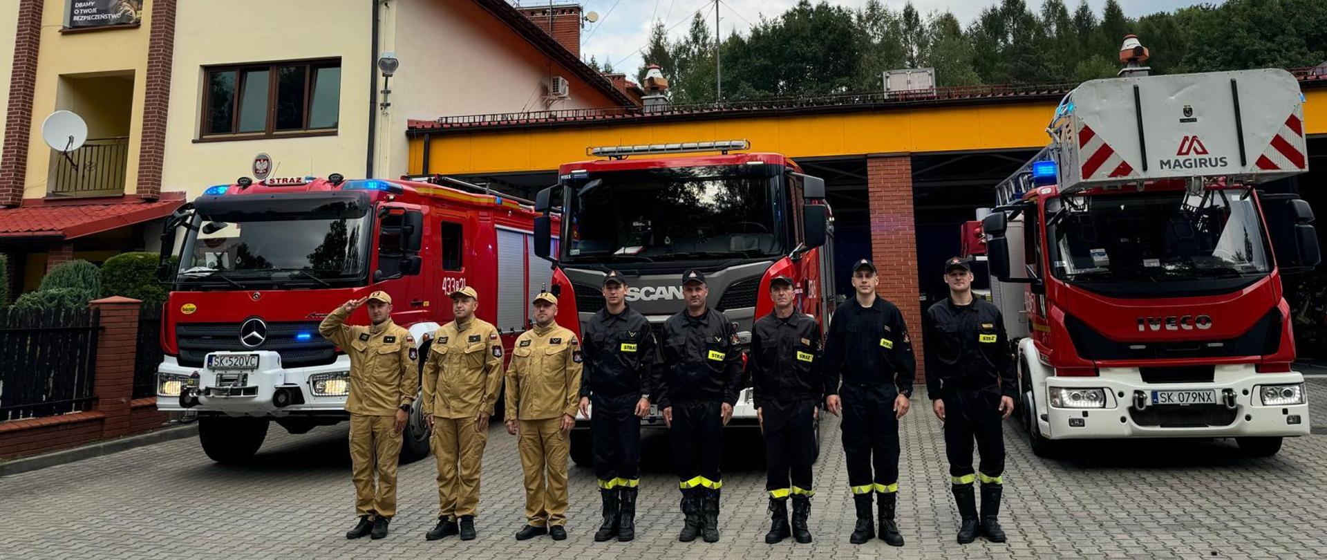 Oddanie hołdu tragicznie zmarłym strażakom z Poznania