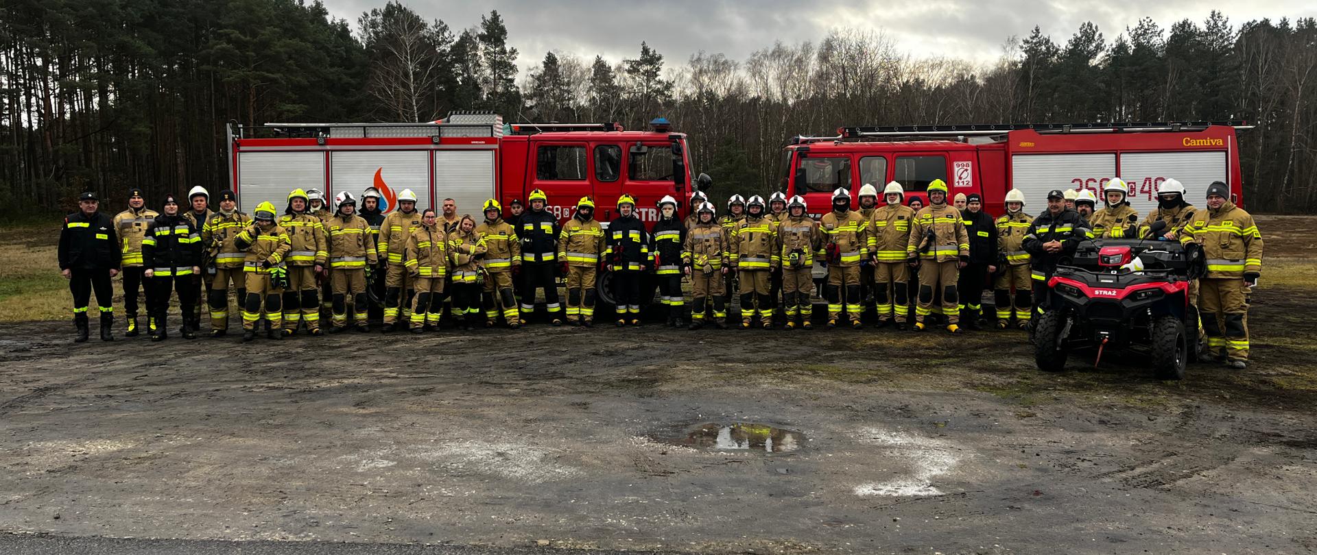 Szkolenie OSP z zakresu gaszenia pożarów wewnętrznych