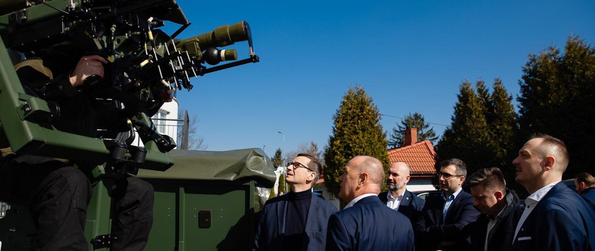  Prime Minister Mateusz Morawiecki visited the TELESYSTEM-MESKO Development and Implementation Centre in Lubiczów.