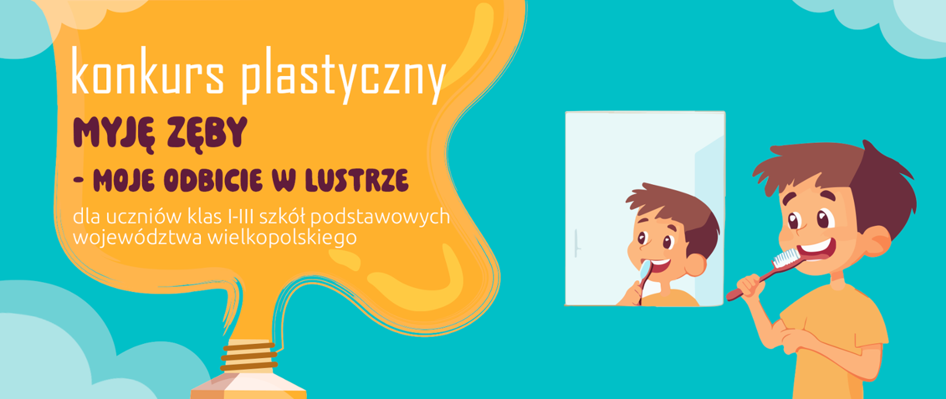 Ogłoszenie wyników konkursu plastycznego "Myję zęby - moje odbicie w lustrze"!