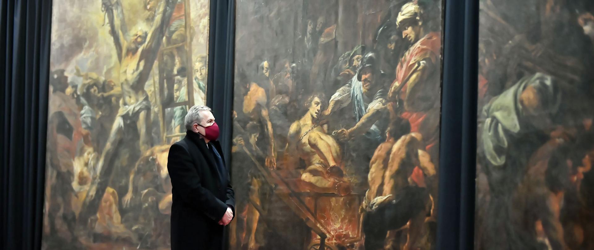 „Willmann encore. Męczeństwa apostołów” - wystawa „śląskiego Rembranta, fot. PAP/Andrzej Lange