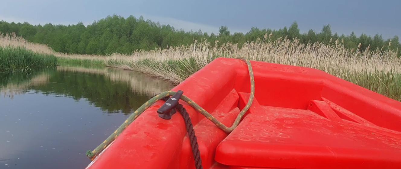 Akcja ratownicza na rzece Biebrza Komenda Powiatowa Państwowej Straży