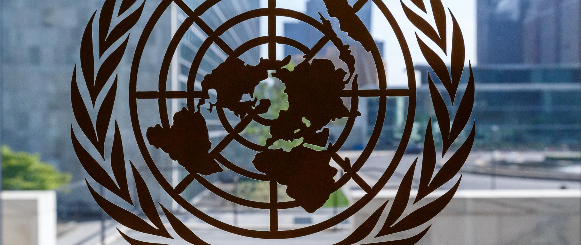Logo of the UN