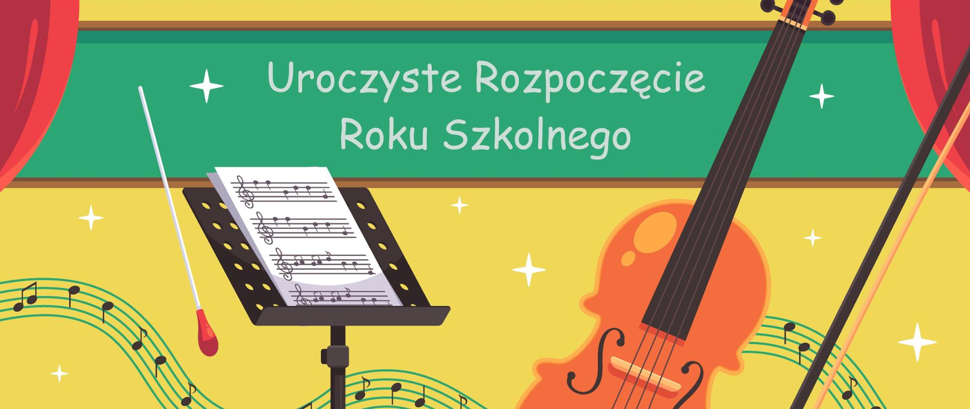 Uroczyste Rozpoczęcie Roku Szkolnego - plakat