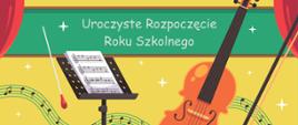 Uroczyste Rozpoczęcie Roku Szkolnego - plakat