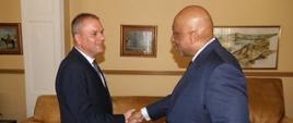 Ambasador Adam Burakowski składa listy uwierzytelniające w Królestwie Lesotho