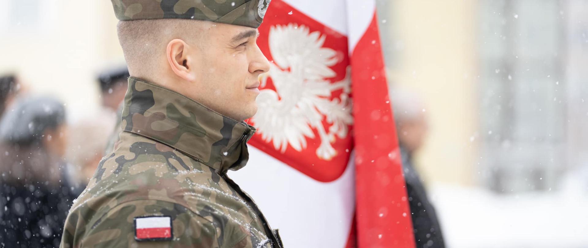 Iškilminga Lenkijos Respublikos valstybinės vėliavos pakėlimo ceremonija